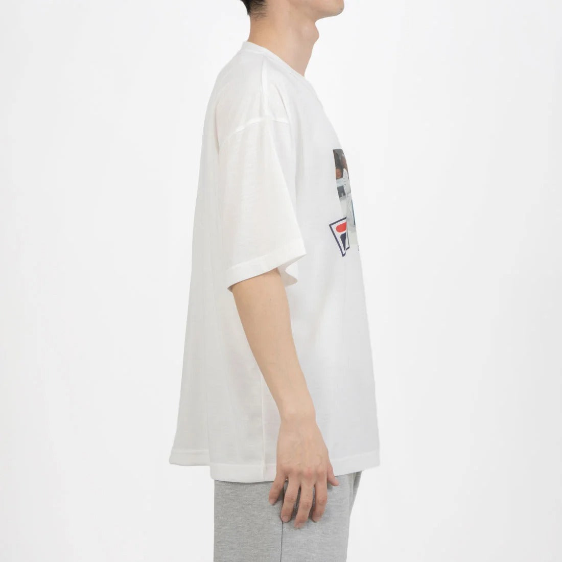 FILA - S/S PHOTO TEE01 WHITE【SM6SAU701-WT0】