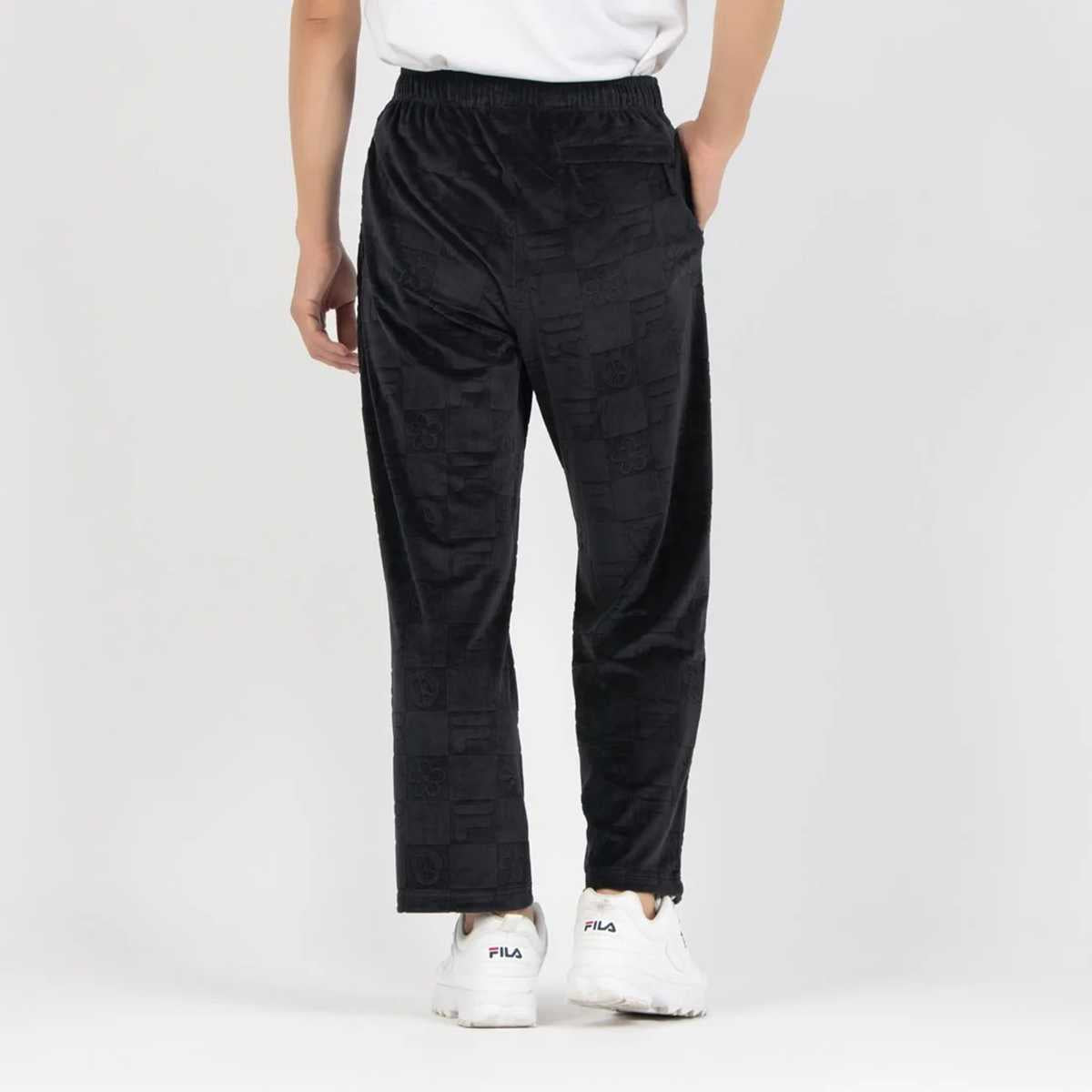 DE LA SOUL×FILA - TRACK PANTS BLACK【SM6FCU702】