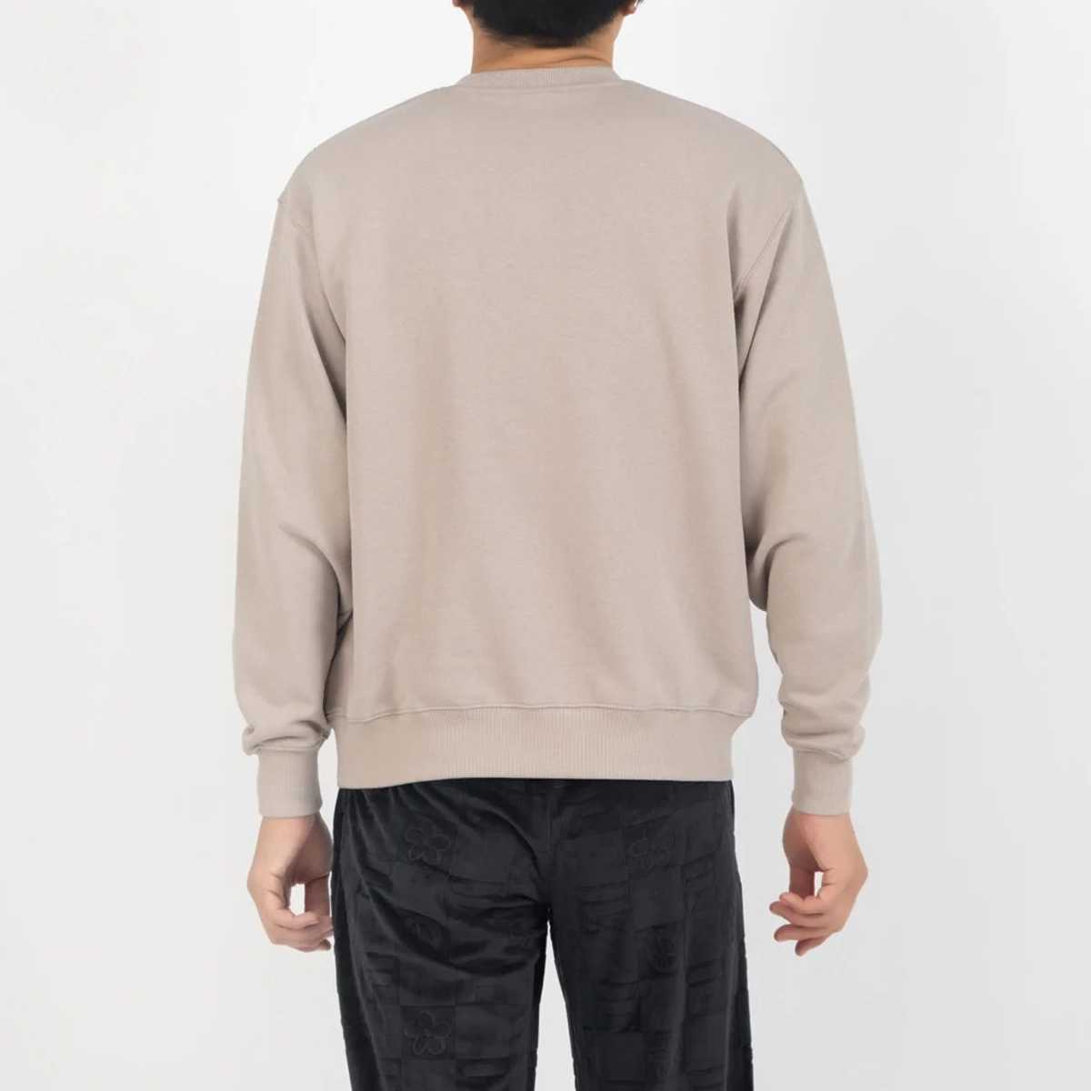 DE LA SOUL×FILA - SWEAT SHIRT BEIGE【SM6FBU704】