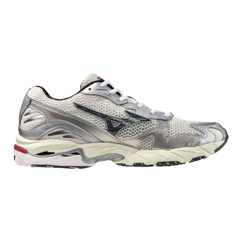 MIZUNO WAVE RIDER 10  OFF WHITE/BLACK/RED【D1GA2431-11】