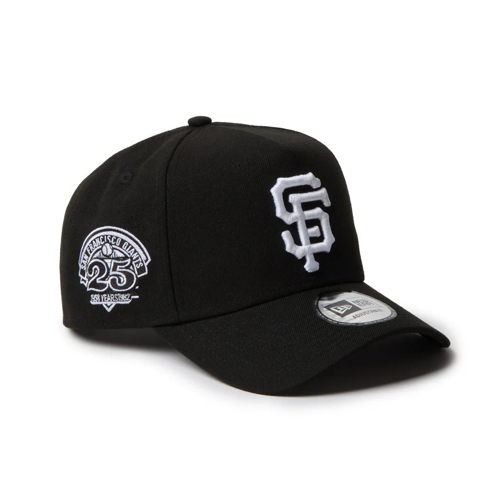 NEW ERA San Francisco Giants - 9FOURTY A-Frame MLB BLACK/WHITE【14667881】