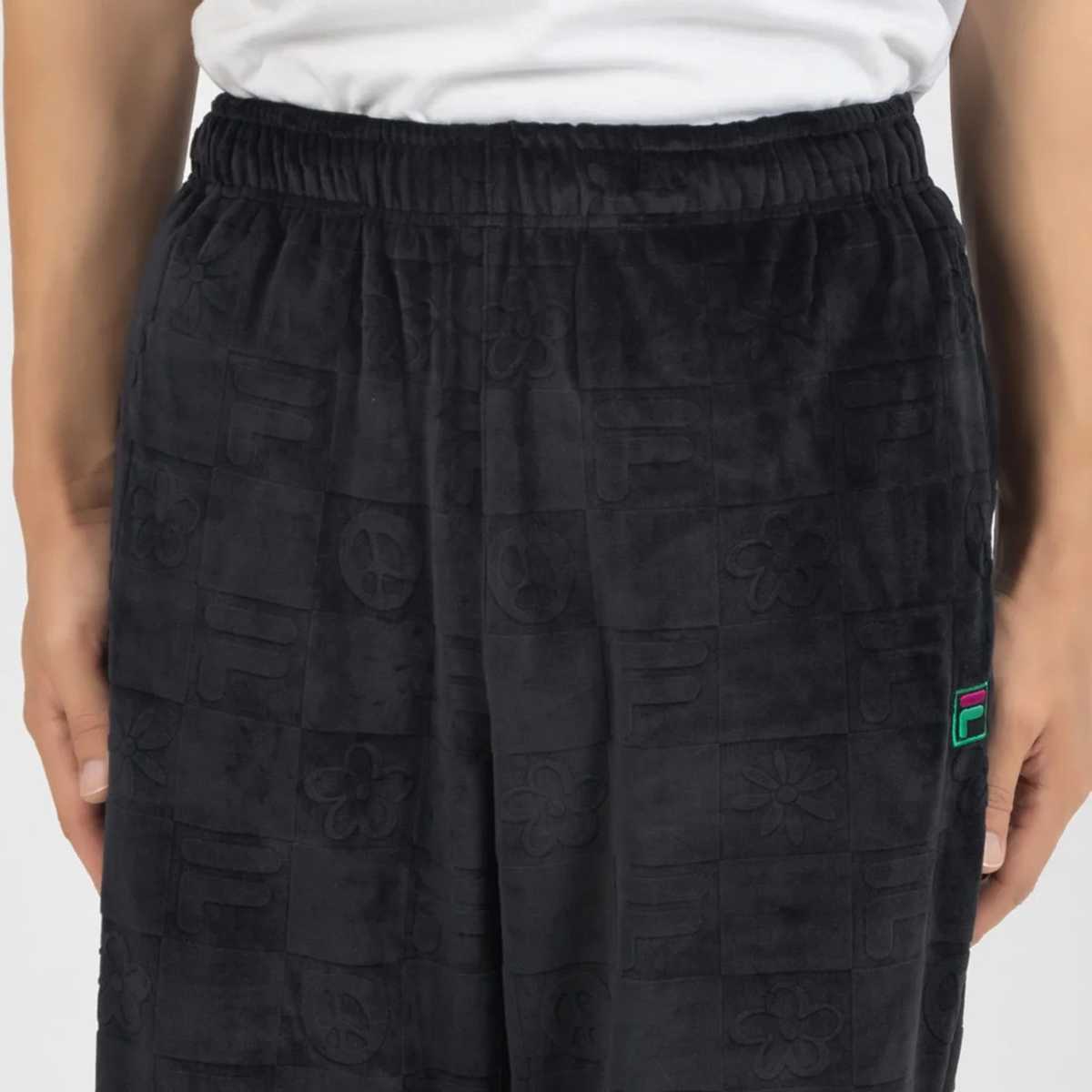 DE LA SOUL×FILA - TRACK PANTS BLACK【SM6FCU702】