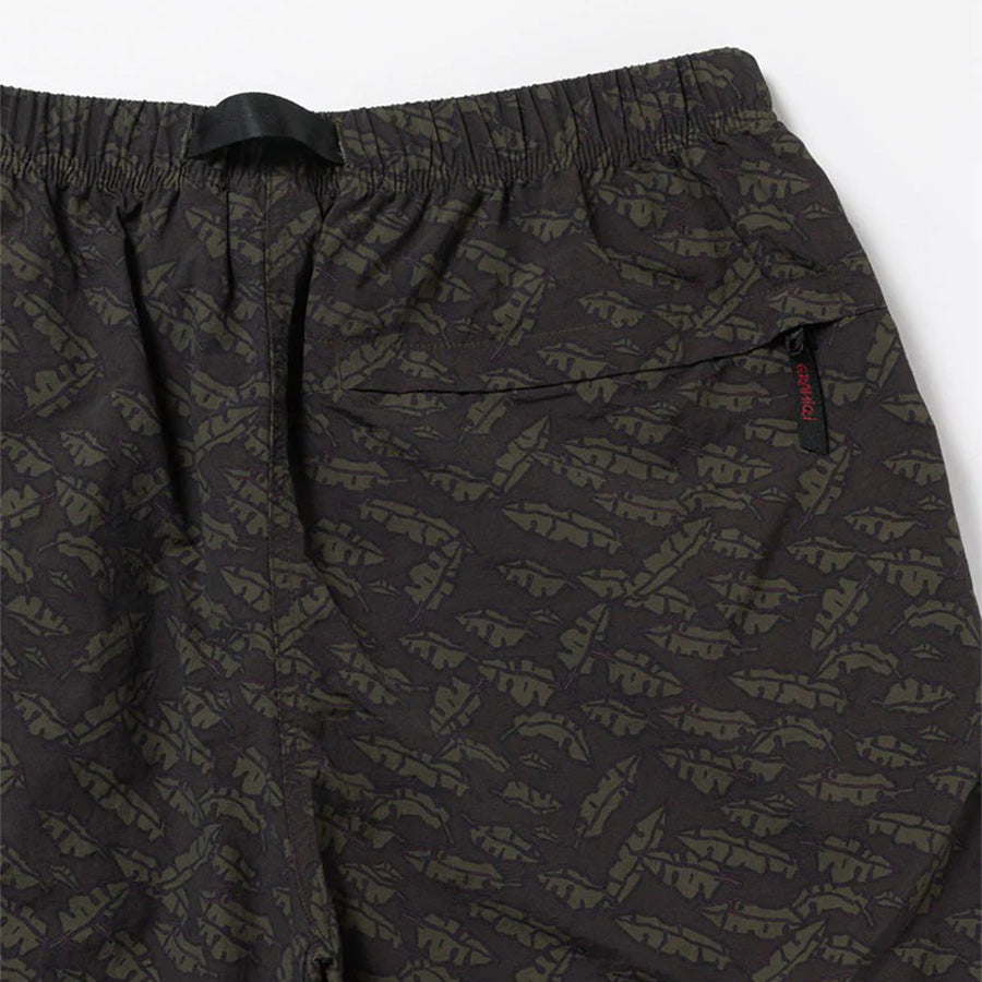 Gramicci - NYLON PACKABLE G-SHORT BROWN LEAF【G6SM-P082】
