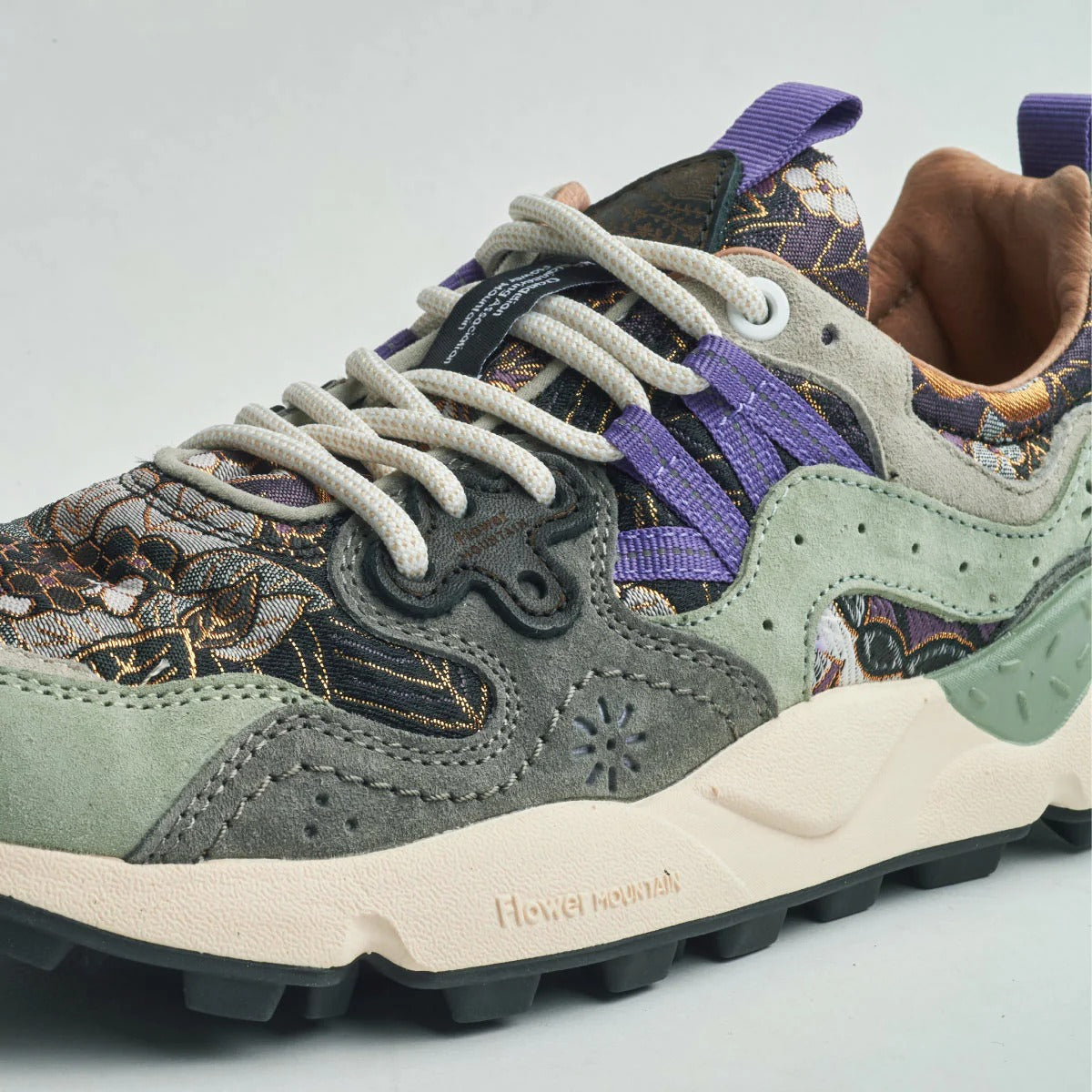 Flower MOUNTAIN - YAMANO3 Butterfly/Grass 西陣 【FM63830】