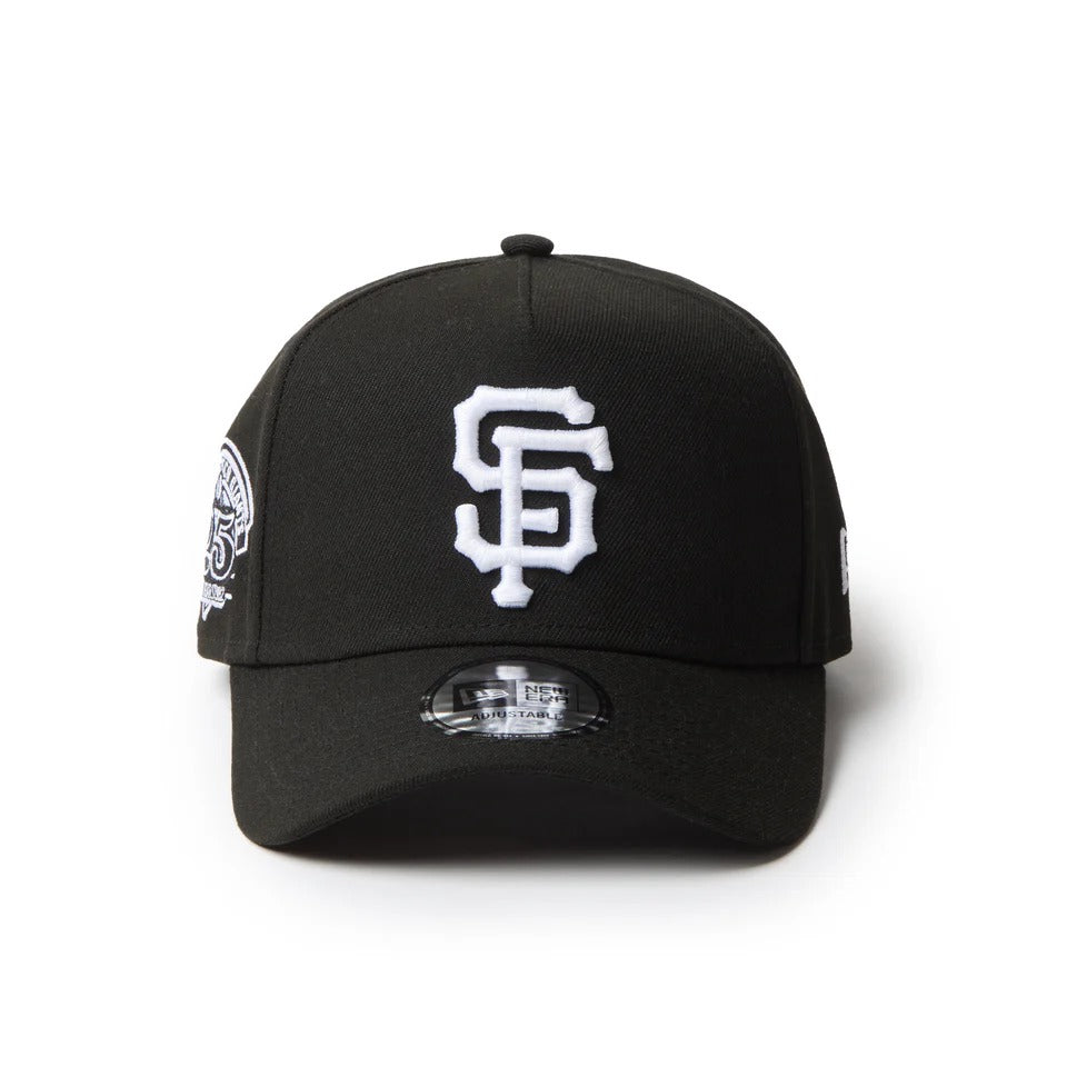 NEW ERA San Francisco Giants - 9FOURTY A-Frame MLB BLACK/WHITE【14667881】