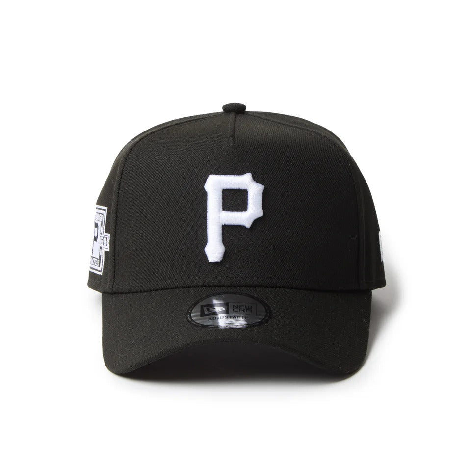 NEW ERA Pittsburgh Pirates - 9FOURTY A-Frame MLB BLACK/WHITE【14667882】