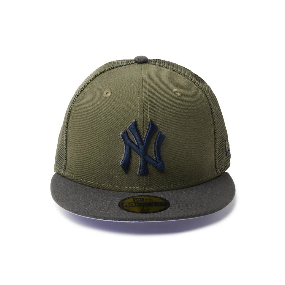 NEW ERA NEW YORK YANKEES - 59FIFTY TRACKER NEYYAN HYDRANGEA NEW OLIVE【14745130】