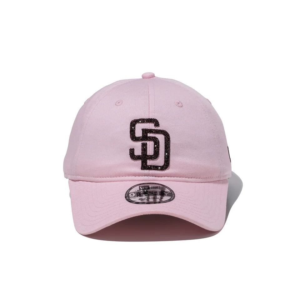 NEW ERA San Diego Padres - 9FORTY UNST BEADS LOGO PINK【15118713】