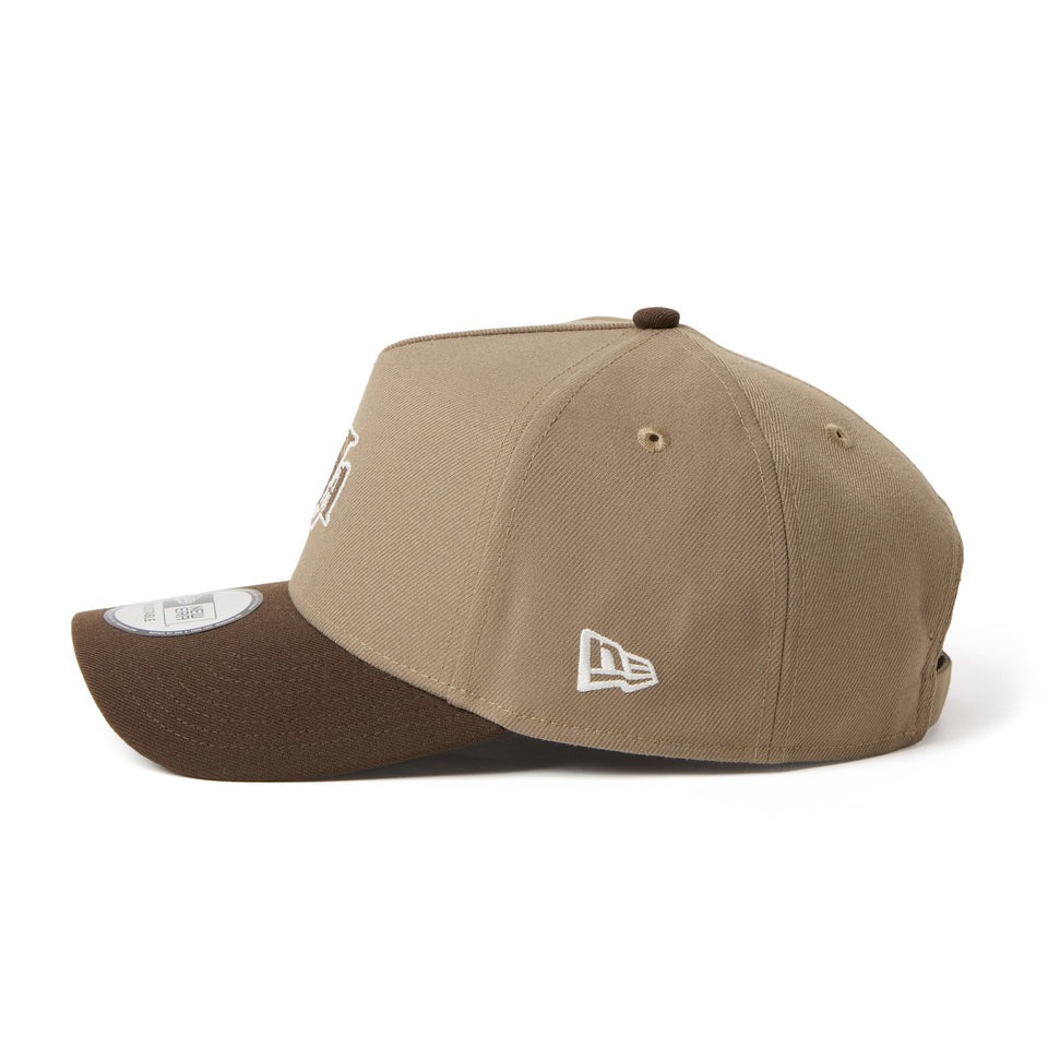 NEW ERA - Los Angeles Lakers 9FORTY A-Frame NBA KHAKI/WALNUT【15137135】