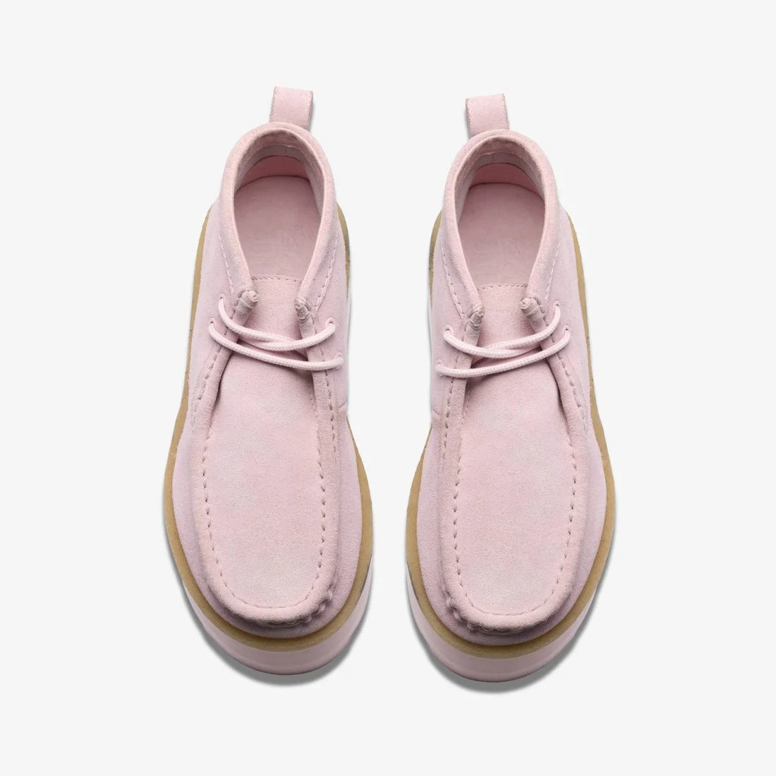 Clarks - Meare Meare WB ELVTD Light Pink Sued【26183858