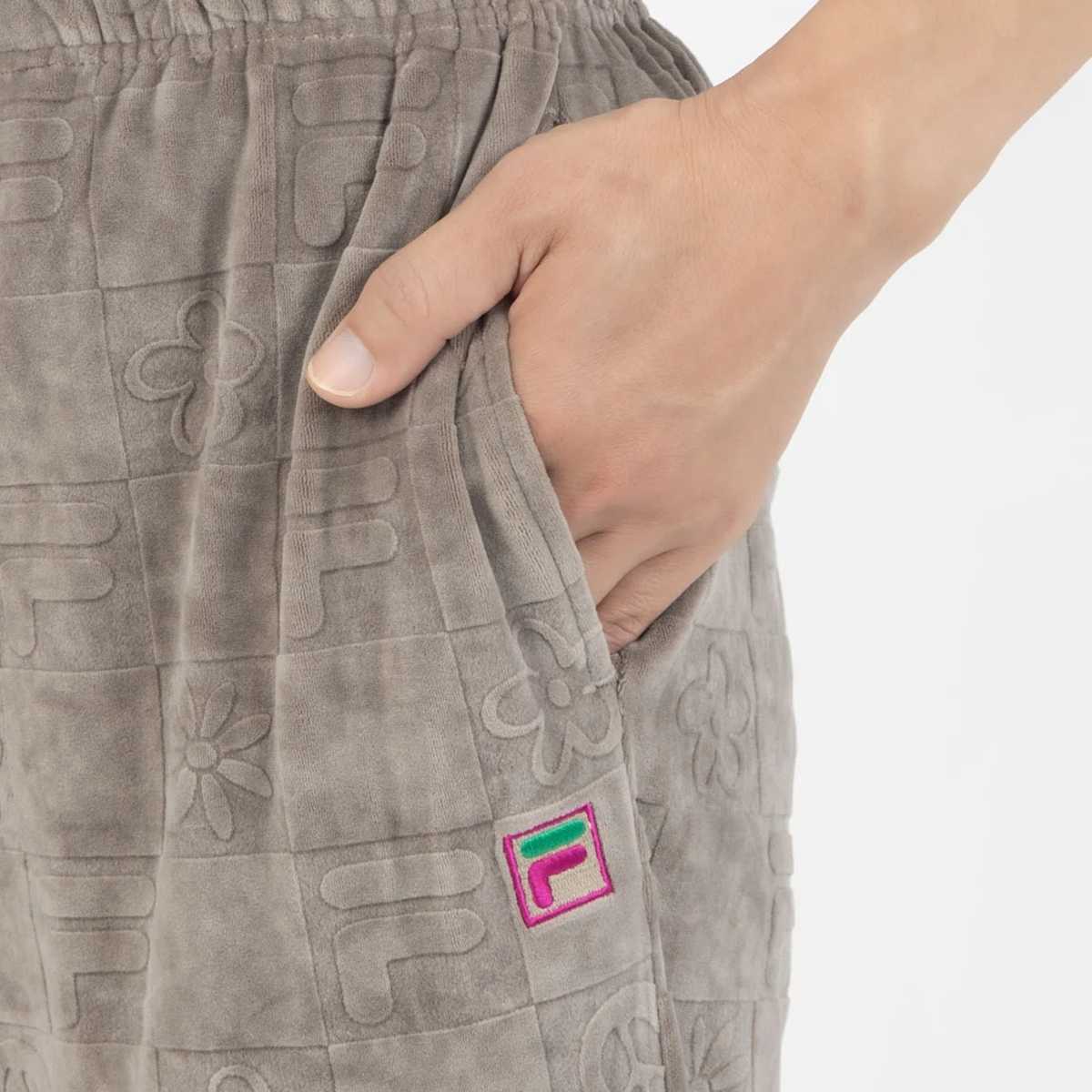 DE LA SOUL×FILA - TRACK PANTS BEIGE【SM6FCU702】
