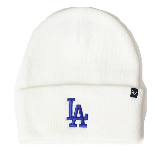 ’47 BRAND DODGERS HAYMAKER 47 CUFF KNIT WHITE 【HYMKR12ACE】