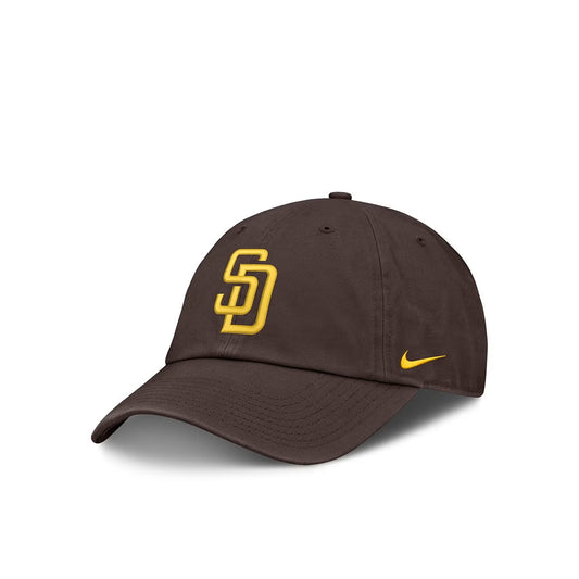 NIKE CLUB - San Diego Padres PRIMETIME UNSTRUCTURED ORGANIC COTTON CAP【NB01-20Q-PYP-YMR】