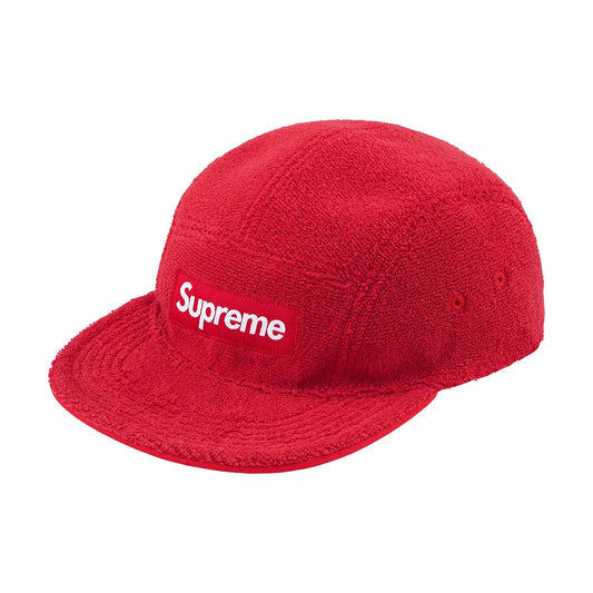 Supreme - Reversible Terry Camp Cap Red【SS25H35】