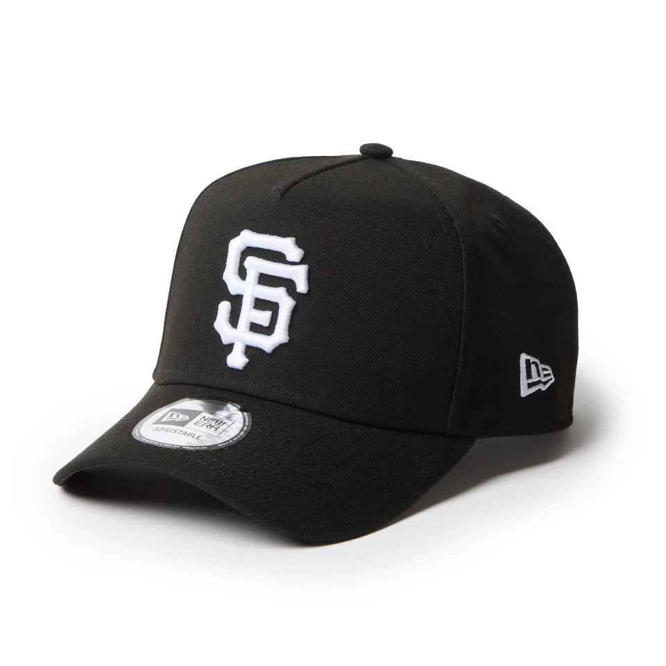NEW ERA San Francisco Giants - 9FOURTY A-Frame MLB BLACK/WHITE【14667881】