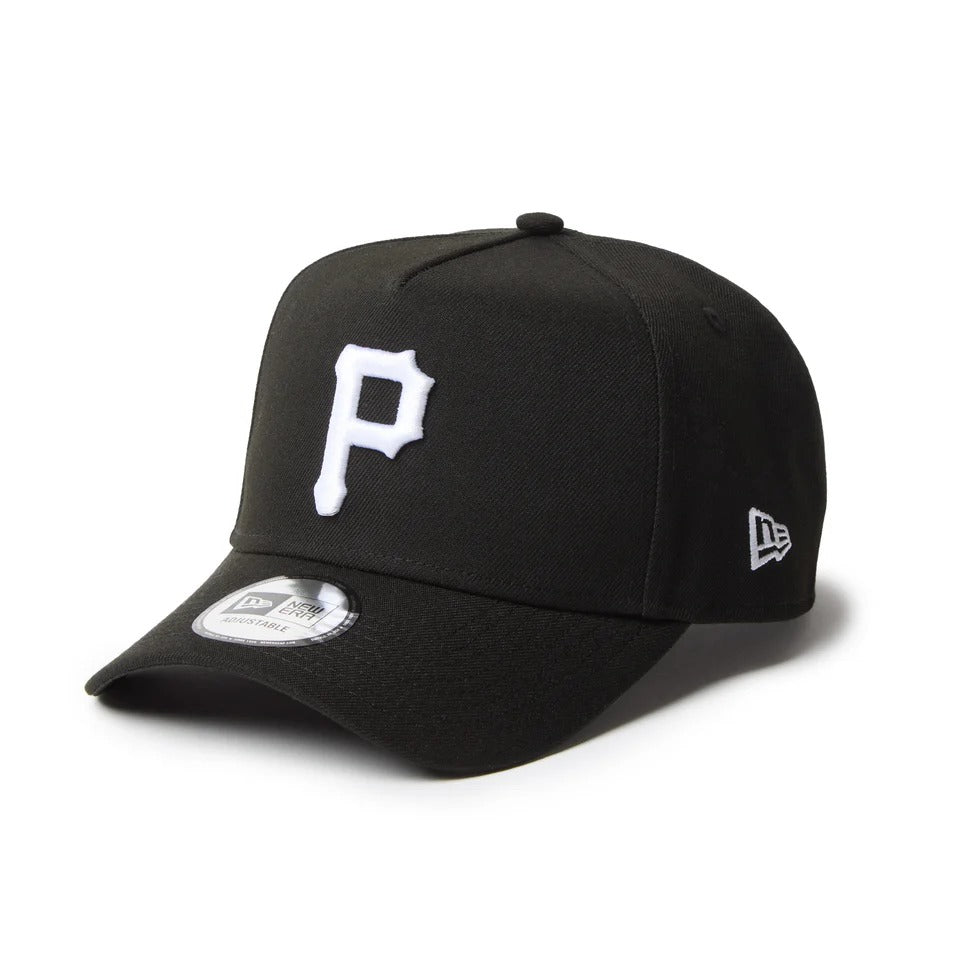 NEW ERA Pittsburgh Pirates - 9FOURTY A-Frame MLB BLACK/WHITE【14667882】