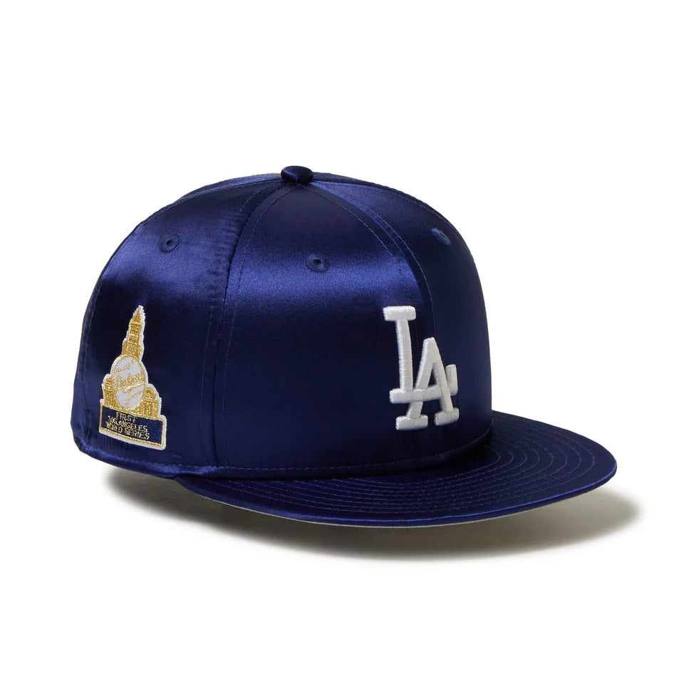NEW ERA Los Angeles Dodgers - 59FIFTY SATIN DARK ROYAL【14668124】
