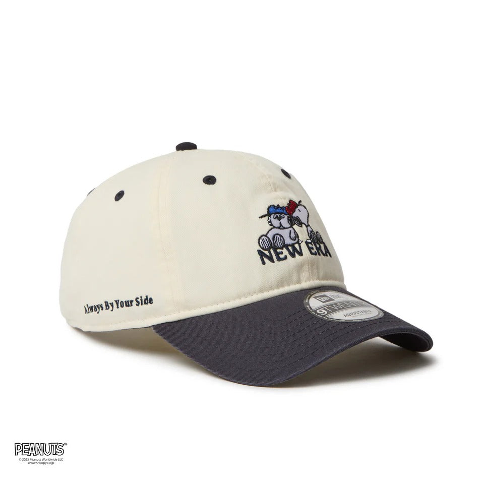 NEW ERA PEANUTS - 9TWENTY SNOOPY AND OLAF CHROME/NAVY【14682619】