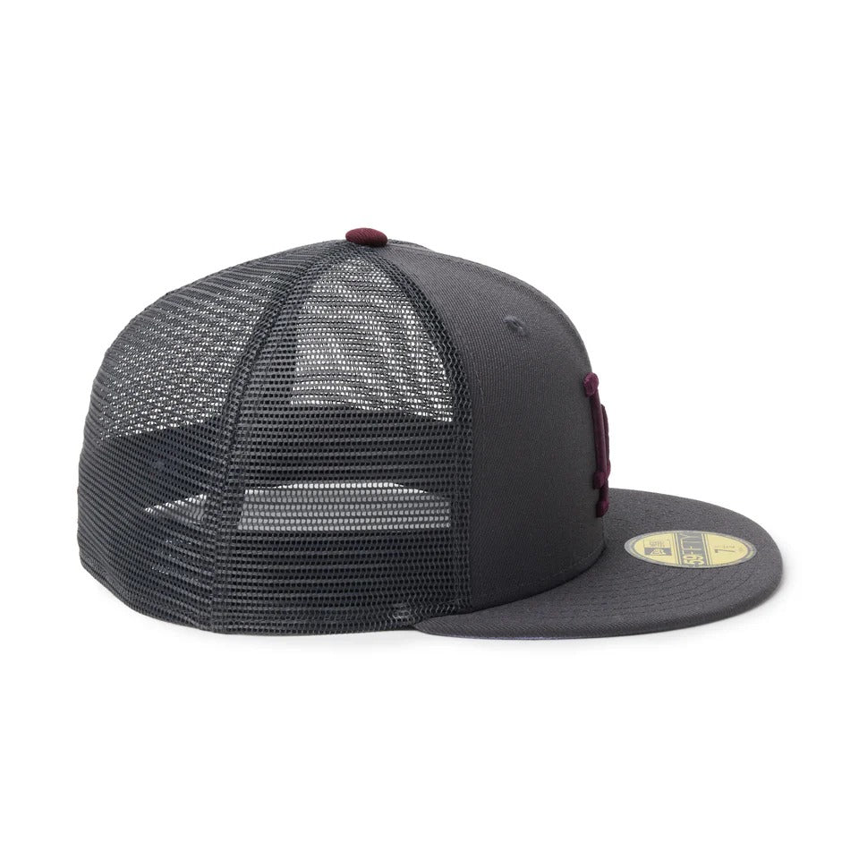 NEW ERA LOS ANGELES DODGERS - 59FIFTY TRACKER HYDRANGEA GRAY【14745132】
