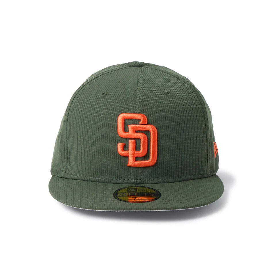 NEW ERW San Diego Padres - 59FIFTY OUT DOOR TECH AIR DOT AIR DARK GREEN【14774429】