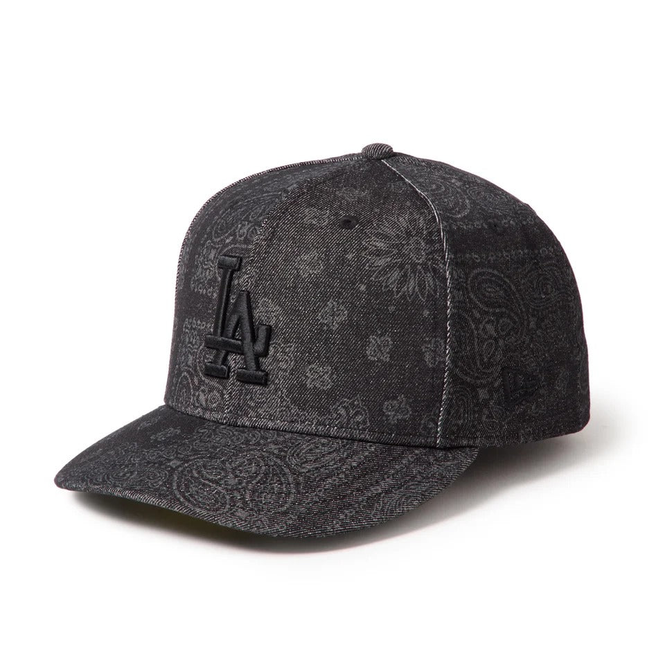 NEW ERA - Los Angeles Dodgers LAS BUR OUT PC 59FIFTY BLACK【15136906】