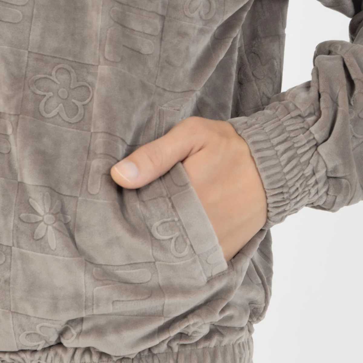 DE LA SOUL×FILA - TRACK TOP BEIGE【SM6FBU701】