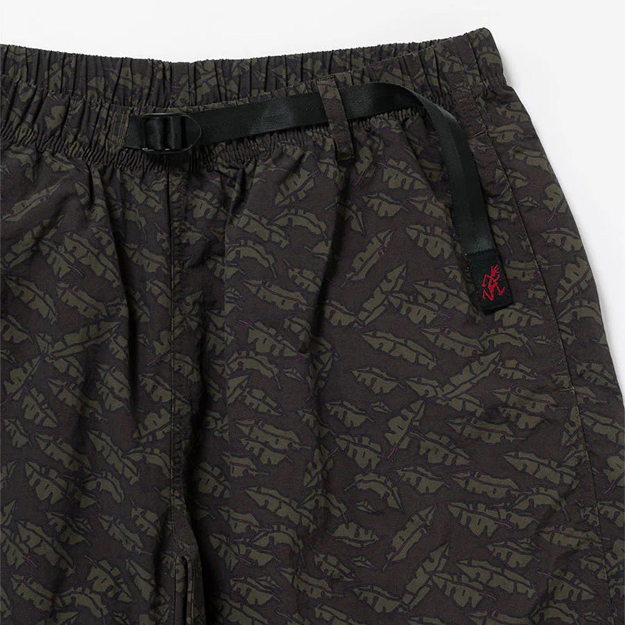 Gramicci - NYLON PACKABLE G-SHORT BROWN LEAF【G6SM-P082】