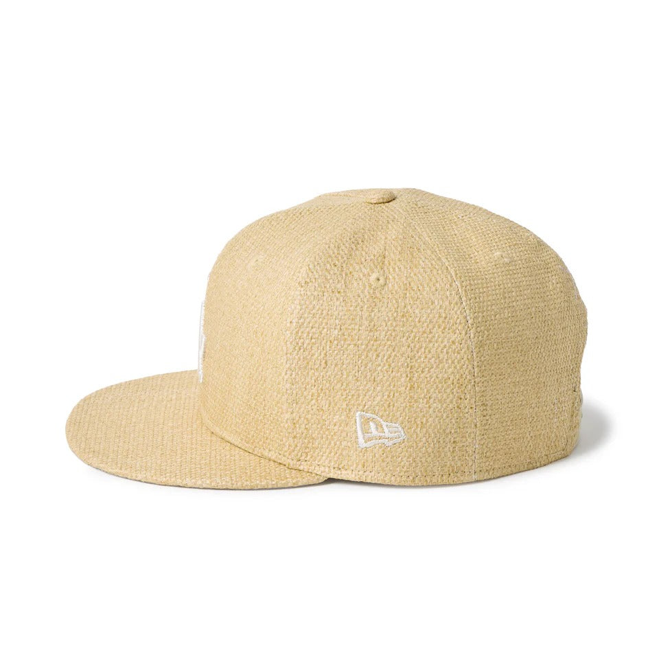 NEW ERA Los Angeles Dodgers - 59FIFTY GOLF PAPER  NATURAL【14747216】