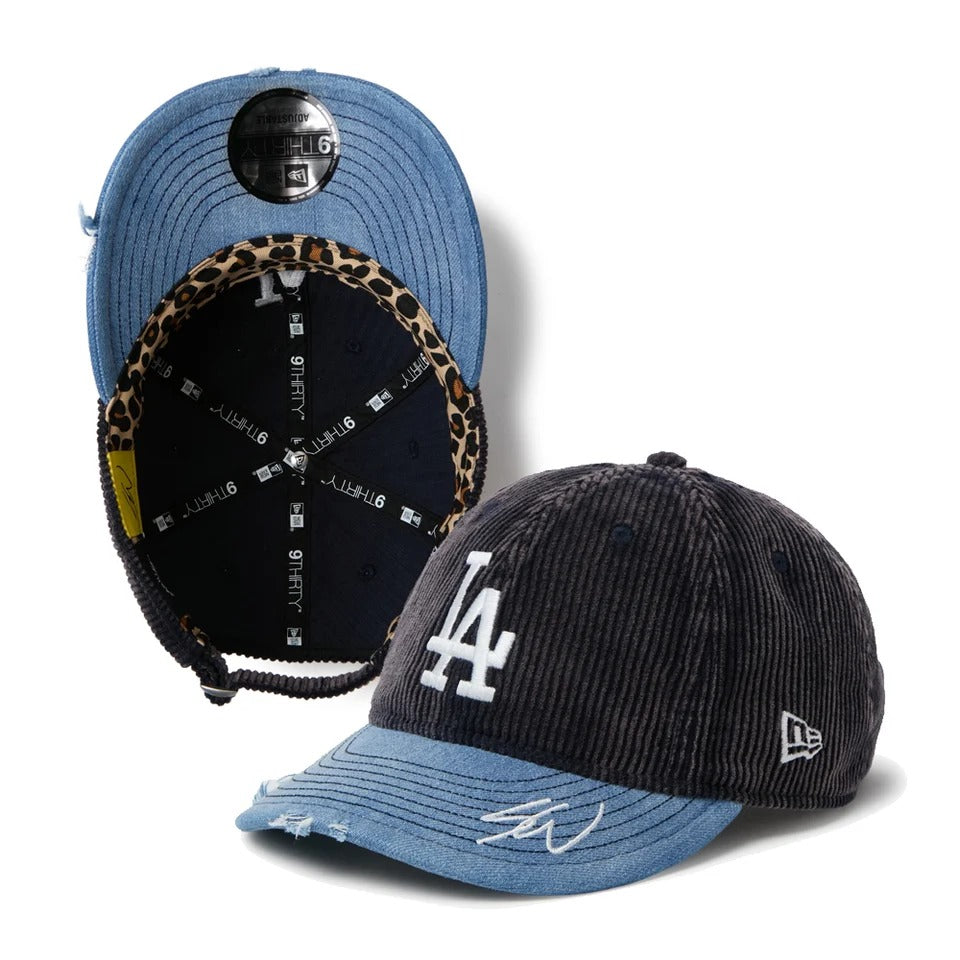 NEW ERA - 9THIRTY SEAN WOTHERSPOON LOS ANGELES DODGERS NAVY/WASDENIM【15156447】