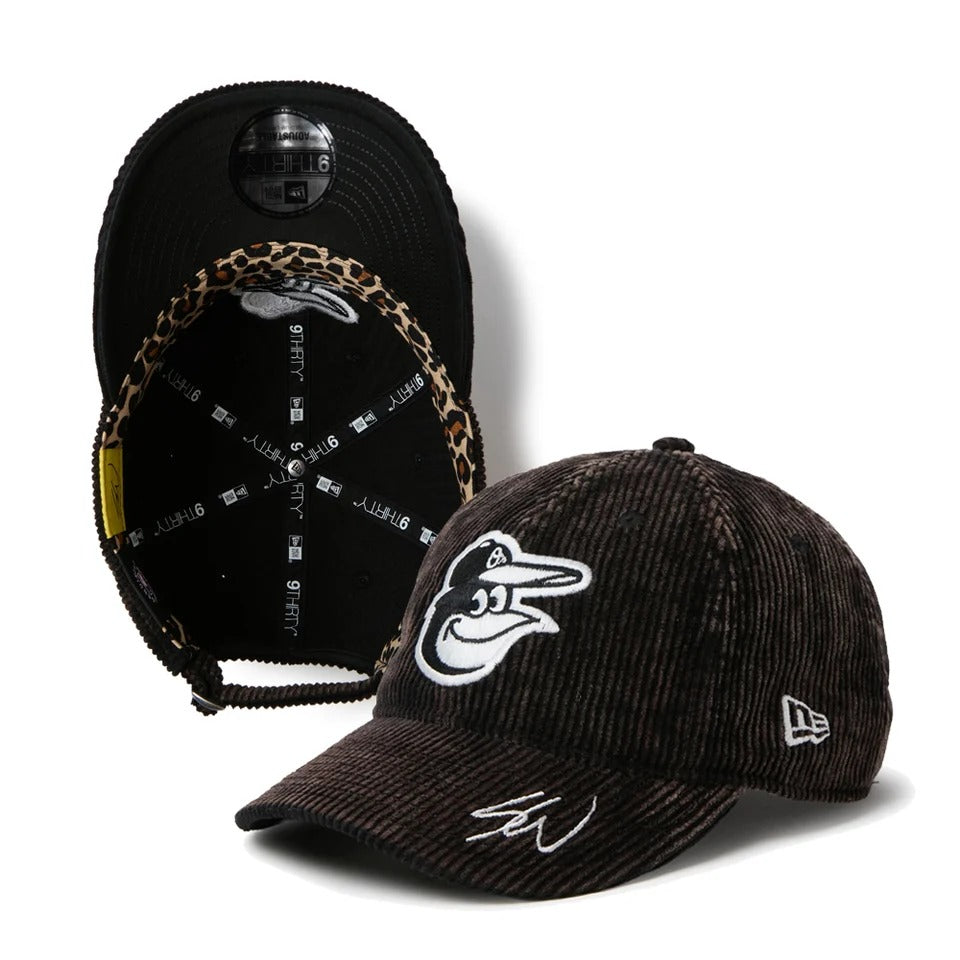 NEW ERA - 9THIRTY SEAN WOTHERSPOON BALTIMORE ORIOLES FADED CORDUROY BLACK【15156448】