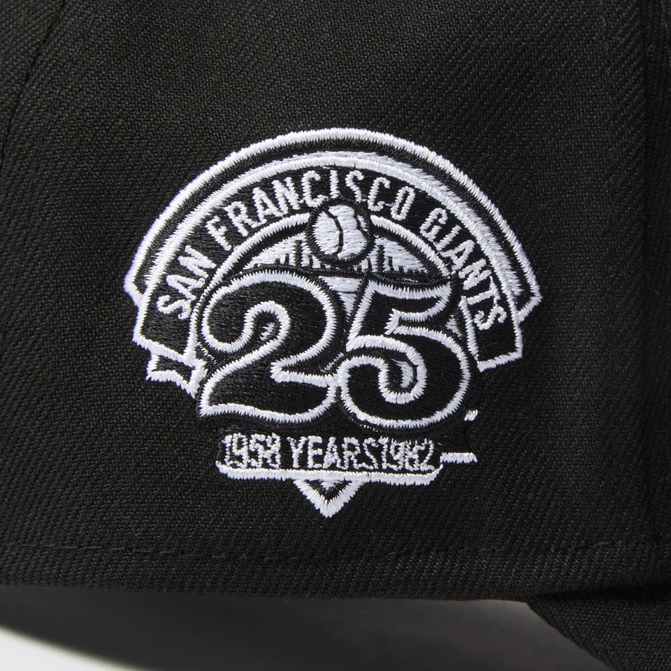 NEW ERA San Francisco Giants - 9FOURTY A-Frame MLB BLACK/WHITE【14667881】