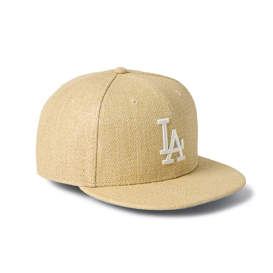 NEW ERA Los Angeles Dodgers - 59FIFTY GOLF PAPER  NATURAL【14747216】
