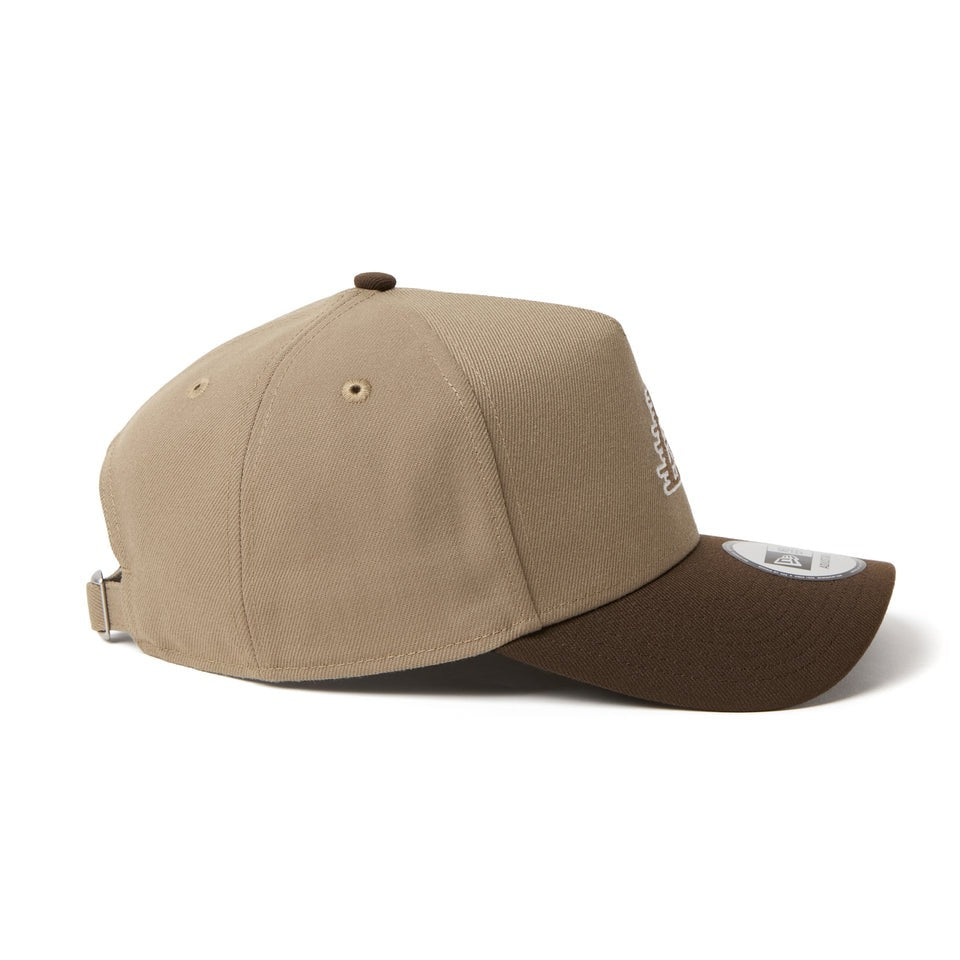NEW ERA - Los Angeles Lakers 9FORTY A-Frame NBA KHAKI/WALNUT【15137135】