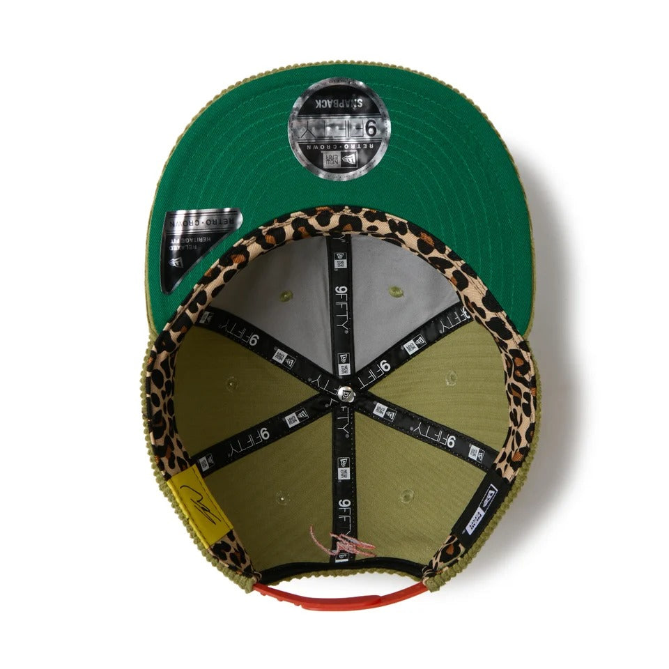 NEW ERA -RC 9FIFTY SEAN WOTHERSPOON CORDUROY LIGHT GREEN【15156296】
