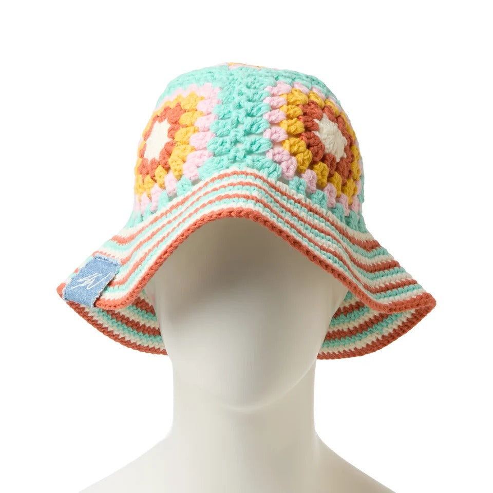 NEW ERA - CROCHET KNIT BUCKET EXPLORER SEAN WOTHERSPOON BLUE TINT【15156375】