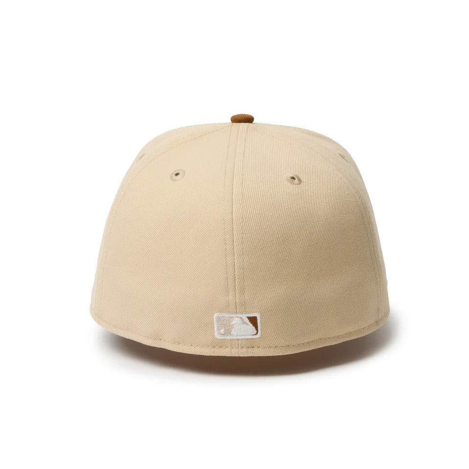 NEW ERA - 59FIFTY POWERED BY GORO NEW YORK YANKEES OAT MILK / TIRAMISU【15175514】