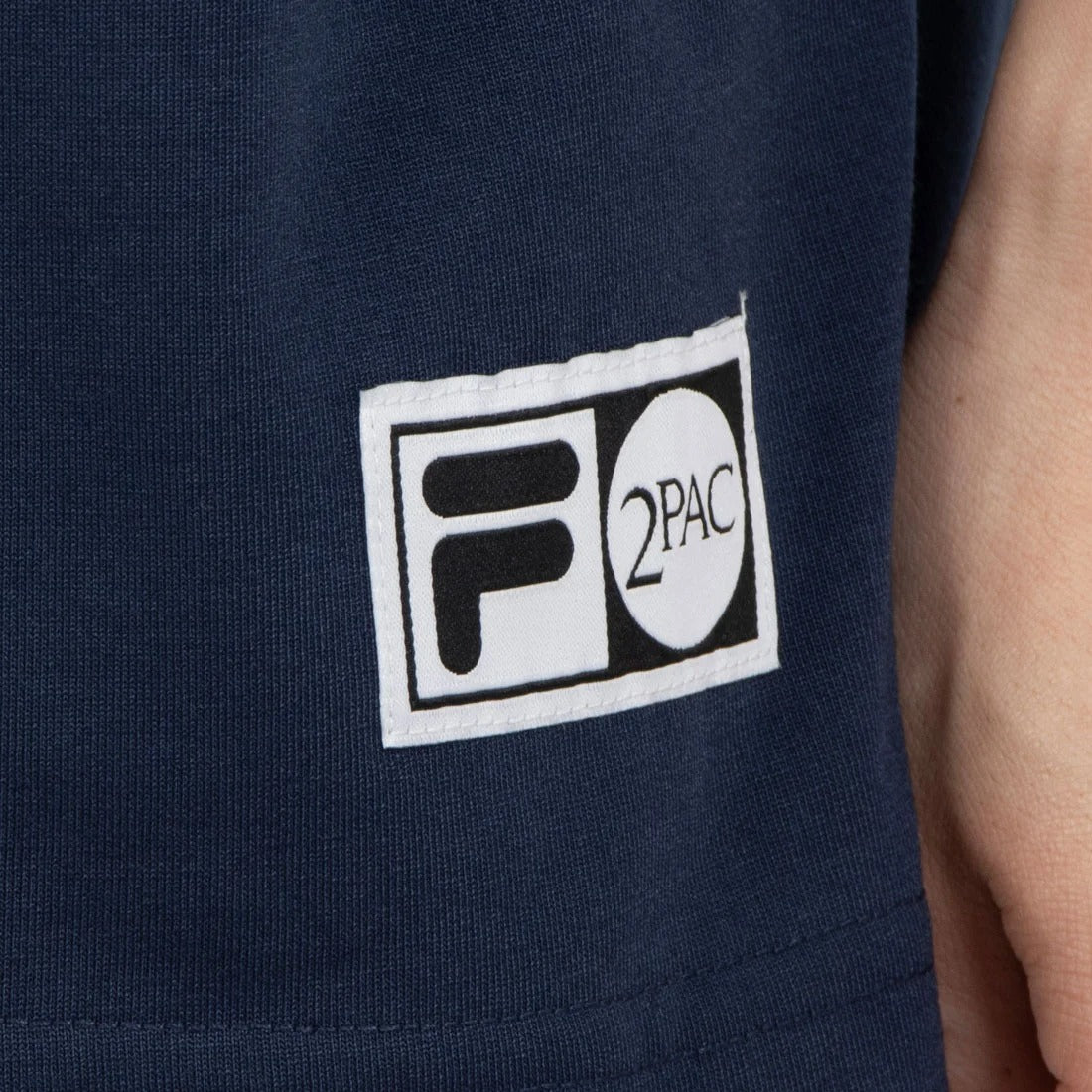 FILA - S/S PHOTO TEE01 NAVY【SM6SAU701-NV0】