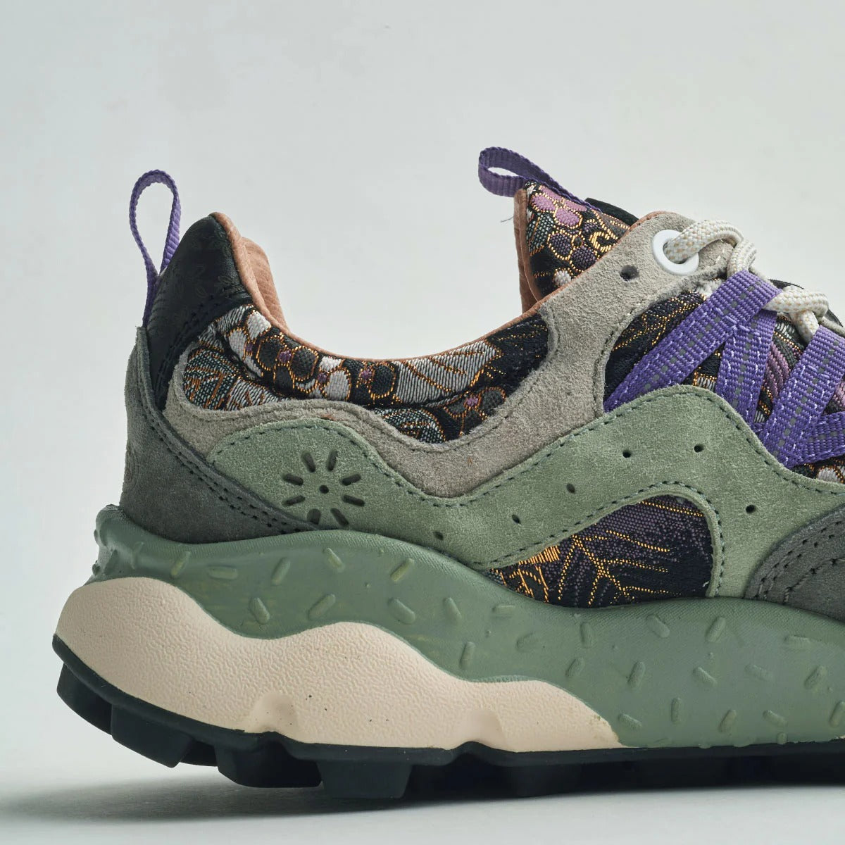 Flower MOUNTAIN - YAMANO3 Butterfly/Grass 西陣 【FM63830】