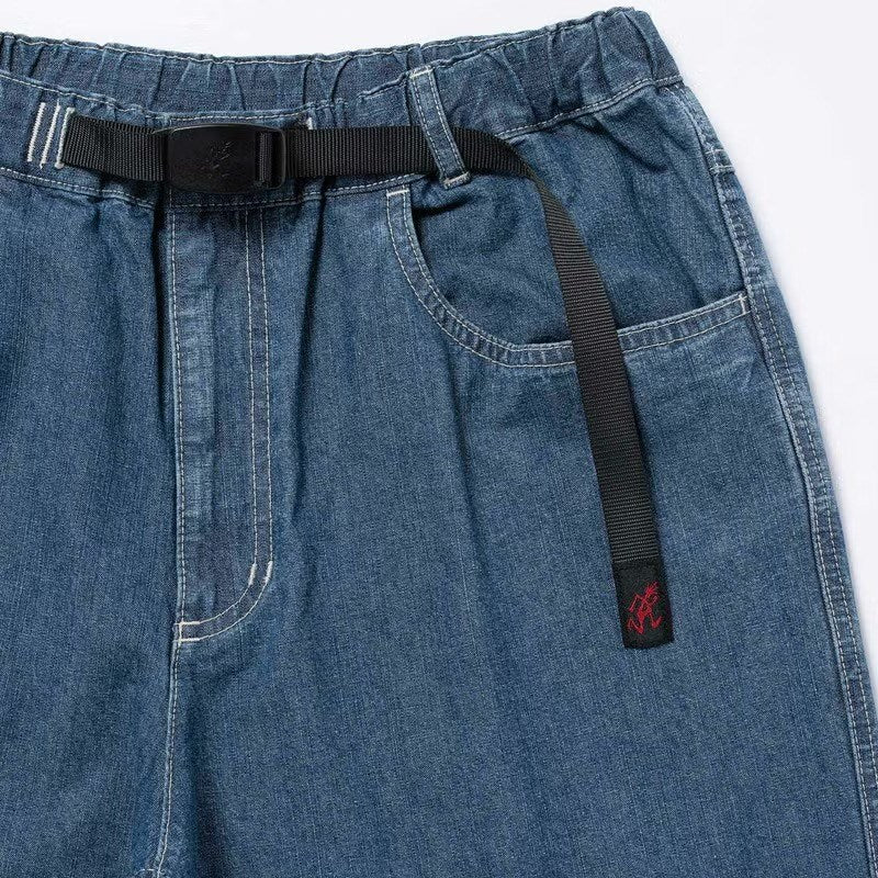 Gramicci - JAPANESE CHAMBRAY DOUBLE KNEE BLUE【G6SM-P015】