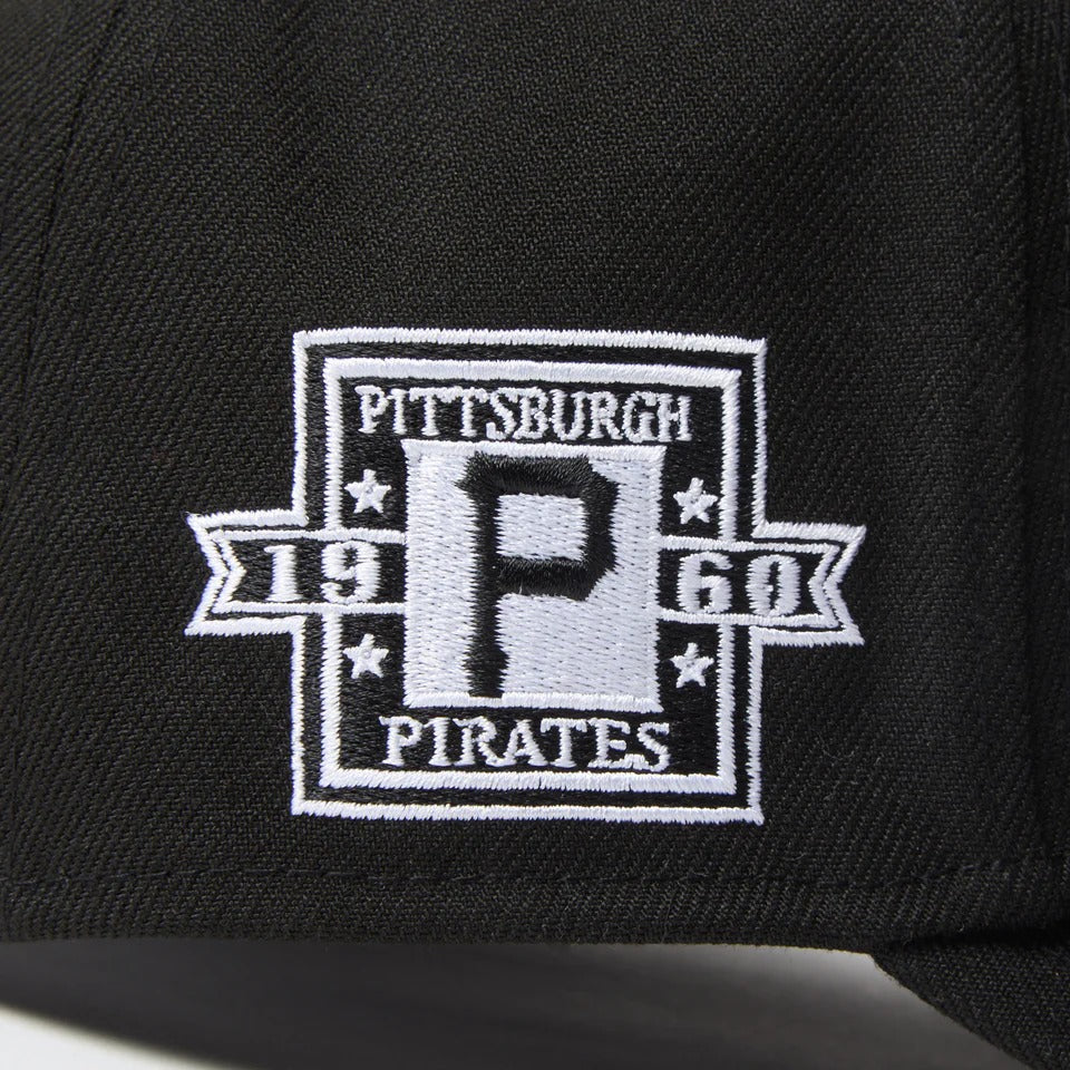 NEW ERA Pittsburgh Pirates - 9FOURTY A-Frame MLB BLACK/WHITE【14667882】