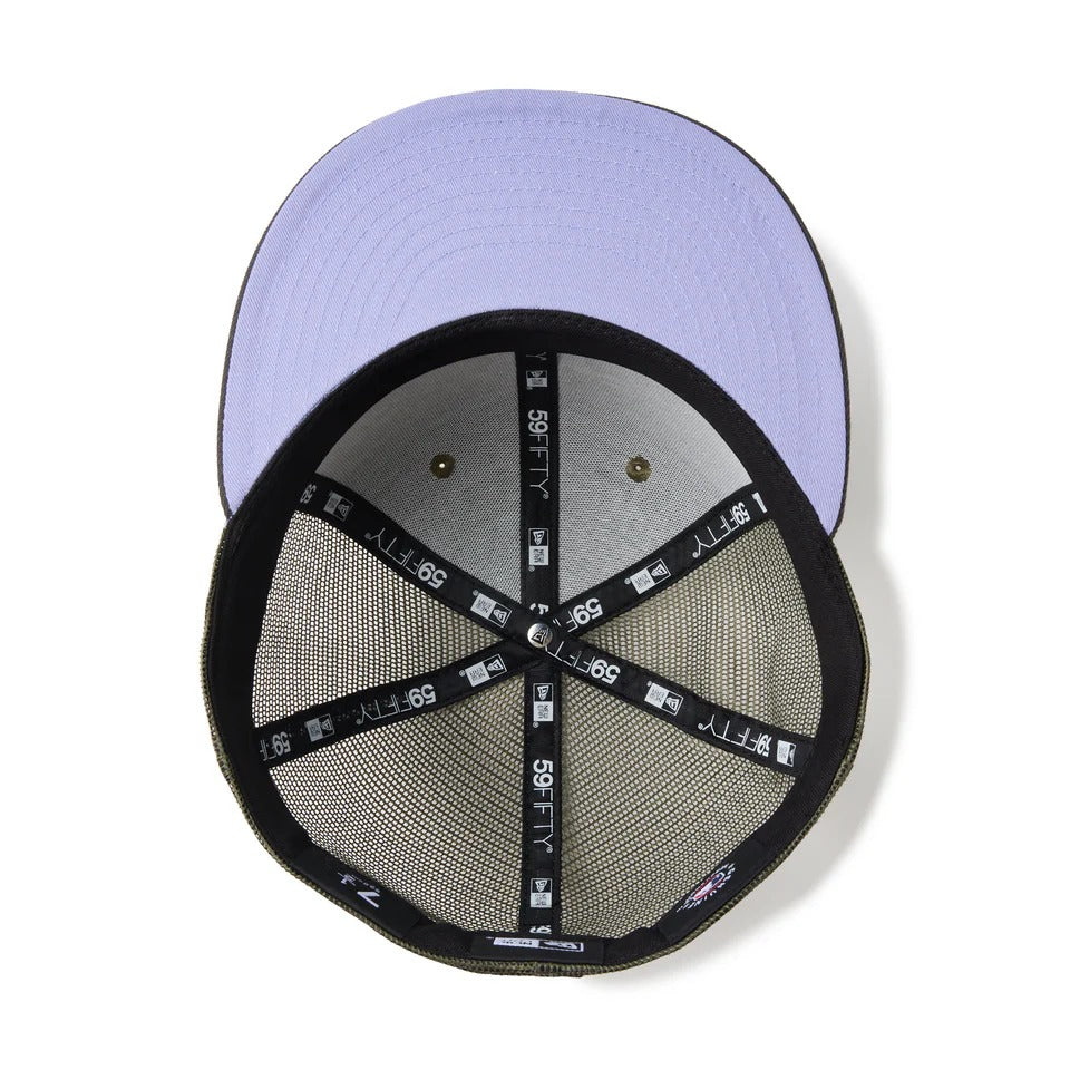 NEW ERA NEW YORK YANKEES - 59FIFTY TRACKER NEYYAN HYDRANGEA NEW OLIVE【14745130】