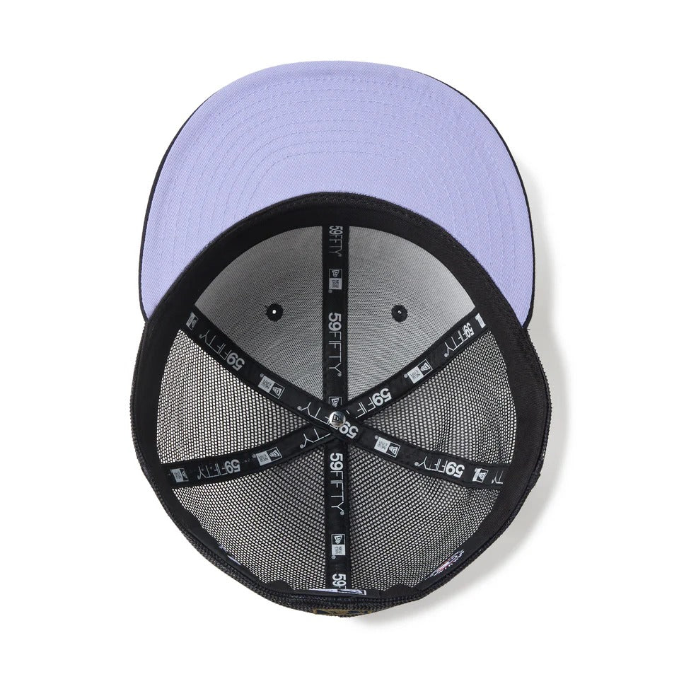 NEW ERA Milwaukee Brewers - 59FIFTY TRACKER HYDRANGEA NAVY【14745131】