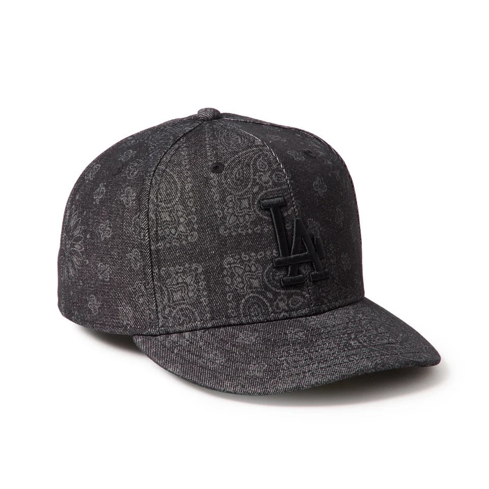 NEW ERA - Los Angeles Dodgers LAS BUR OUT PC 59FIFTY BLACK【15136906】