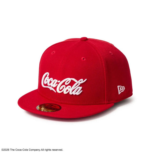 NEW ERA - 59FIFTY COCA-COLA SCARLET【15154862】