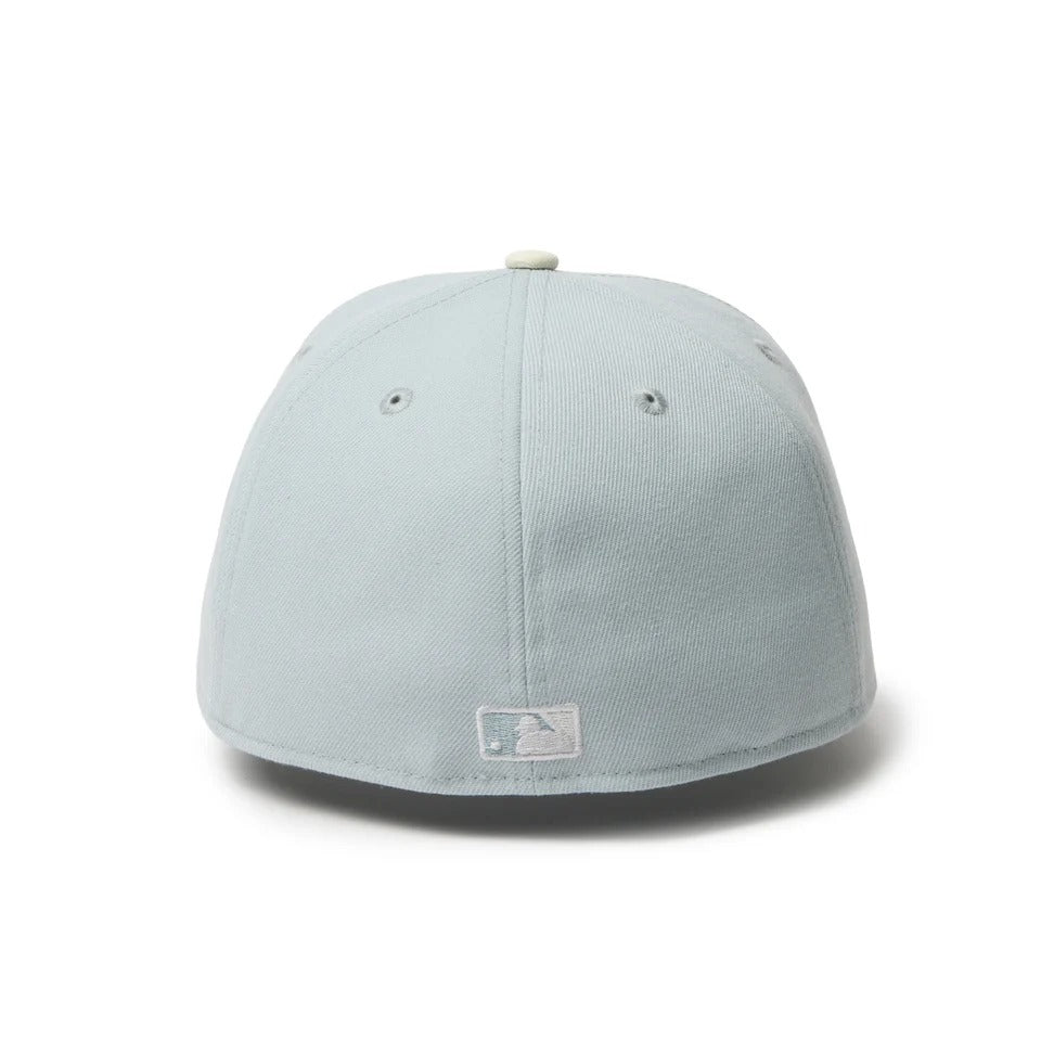 NEW ERA - 59FIFTY POWERED BY GORO (MIN-NANO) LOS ANGELES DODGERS SNOW GRAY / CHROME【15175515】