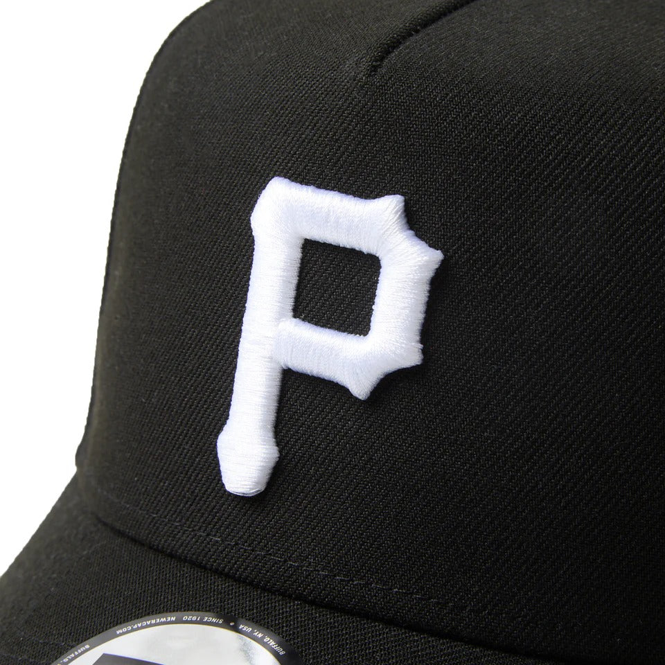 NEW ERA Pittsburgh Pirates - 9FOURTY A-Frame MLB BLACK/WHITE【14667882】