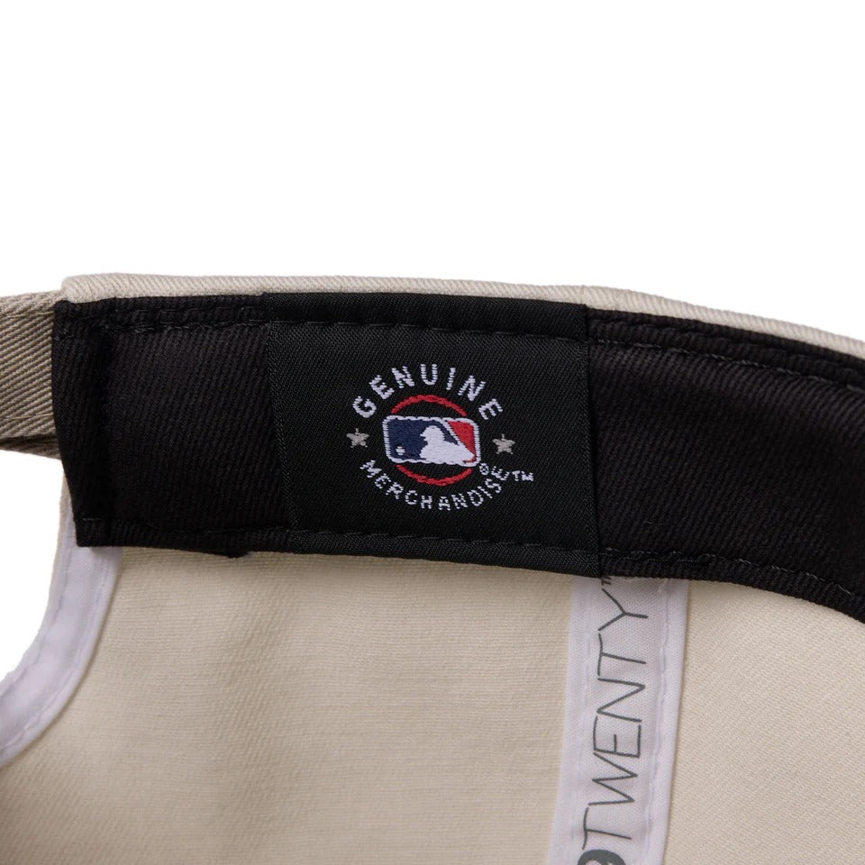 NEW ERA New York Yankees - 9TWENTY MLB Chain Stitch IVORY/PEBBLE【14668017】