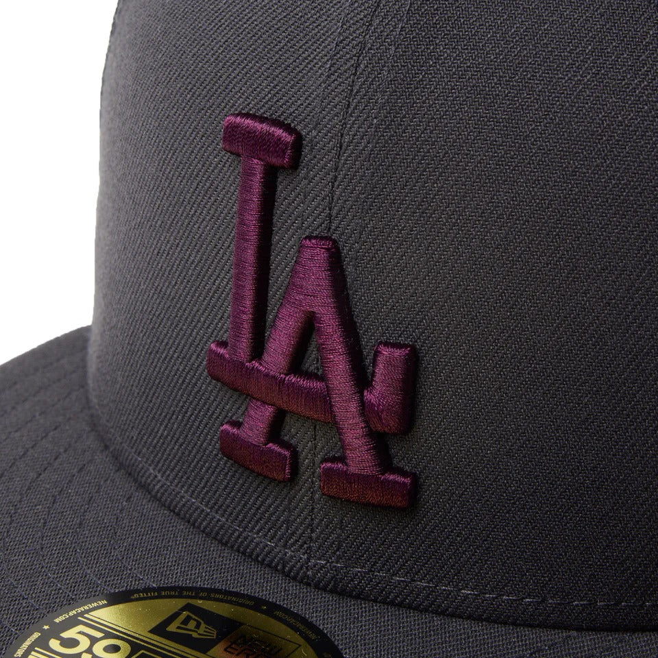 NEW ERA LOS ANGELES DODGERS - 59FIFTY TRACKER HYDRANGEA GRAY【14745132】