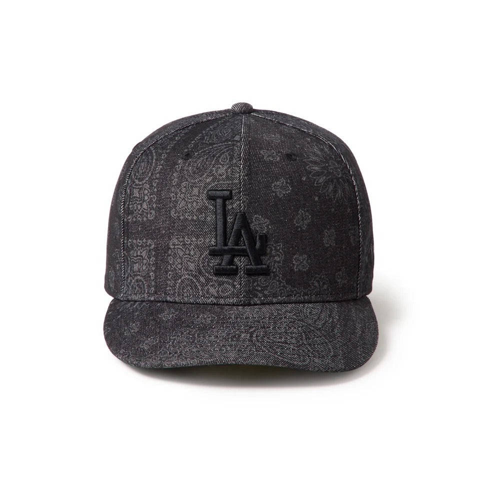 NEW ERA - Los Angeles Dodgers LAS BUR OUT PC 59FIFTY BLACK【15136906】
