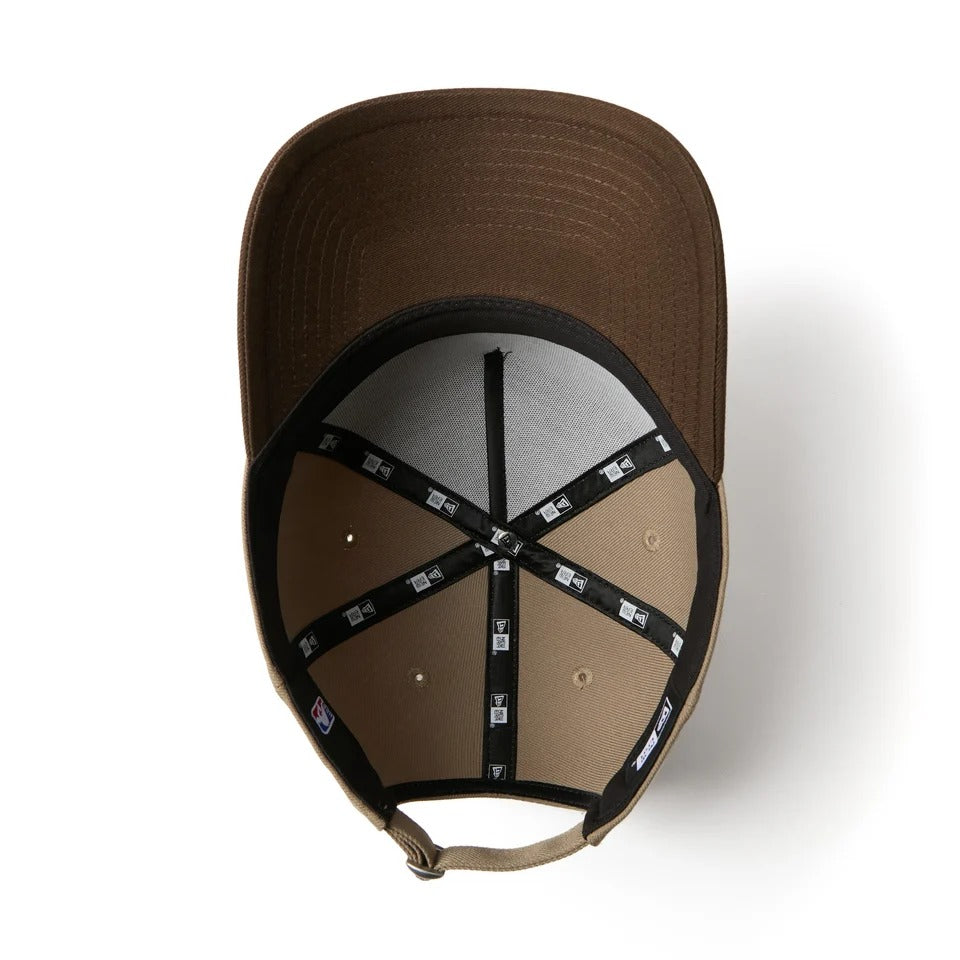 NEW ERA - Los Angeles Lakers 9FORTY A-Frame NBA KHAKI/WALNUT【15137135】